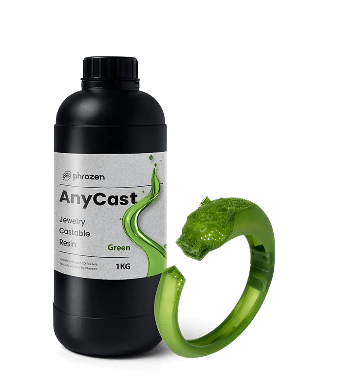 <span>鋳造用 AnyCast(グリーン)レジン</span>