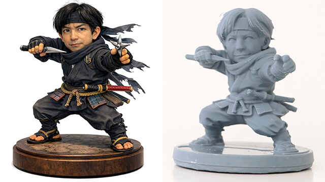 『3Dプリンター活用シリーズ』フィギュア原型製作編