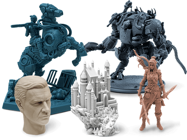 高解像度レジン