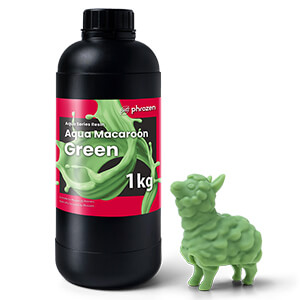 アクア マカロンレジン（グリーン）